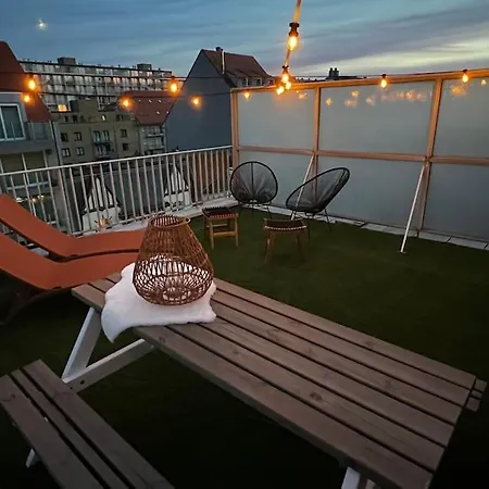 Sea5 @ Nieuwpoort! Penthouse Bij Zee En Winkels Appartement